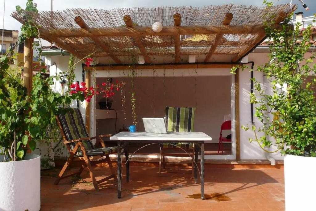 Apartamento Con Increibles Vistas Y Terraza Girona Zewnętrze zdjęcie